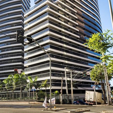 Apartamento Na Beira Mar De Fortaleza - Edificio Landscape Esterno foto