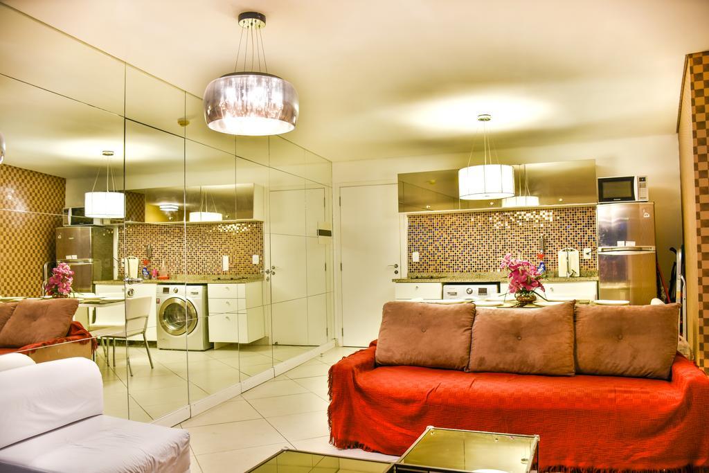 Apartamento Na Beira Mar De Fortaleza - Edificio Landscape Esterno foto