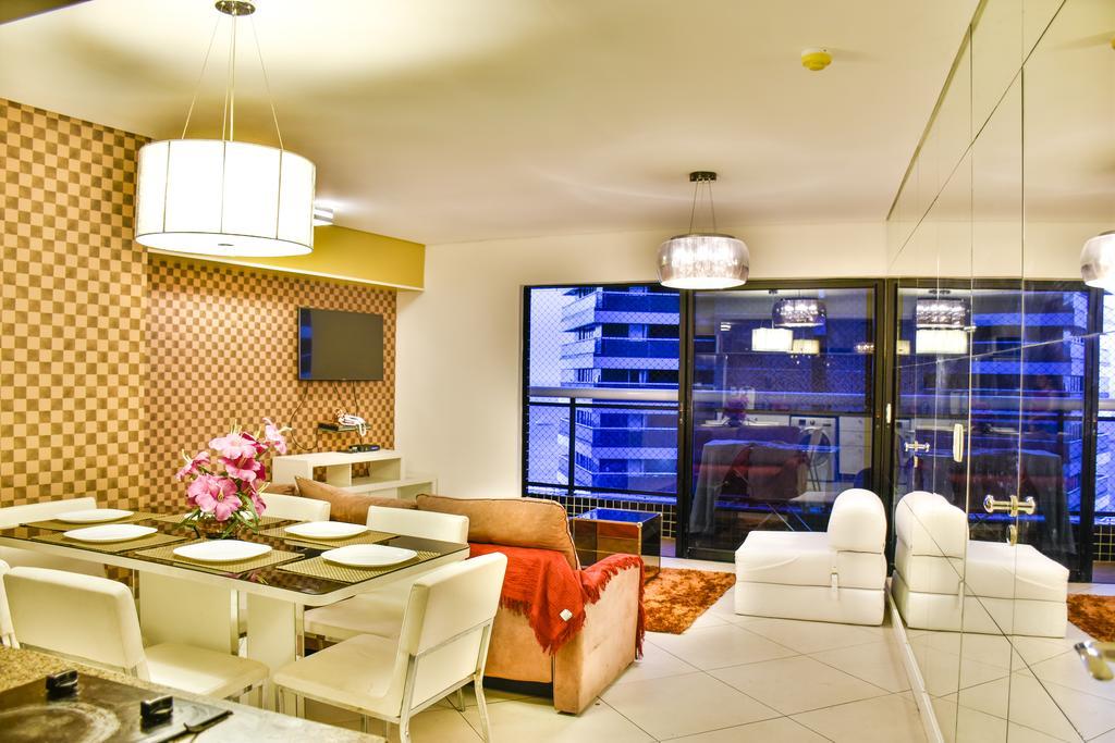 Apartamento Na Beira Mar De Fortaleza - Edificio Landscape Esterno foto